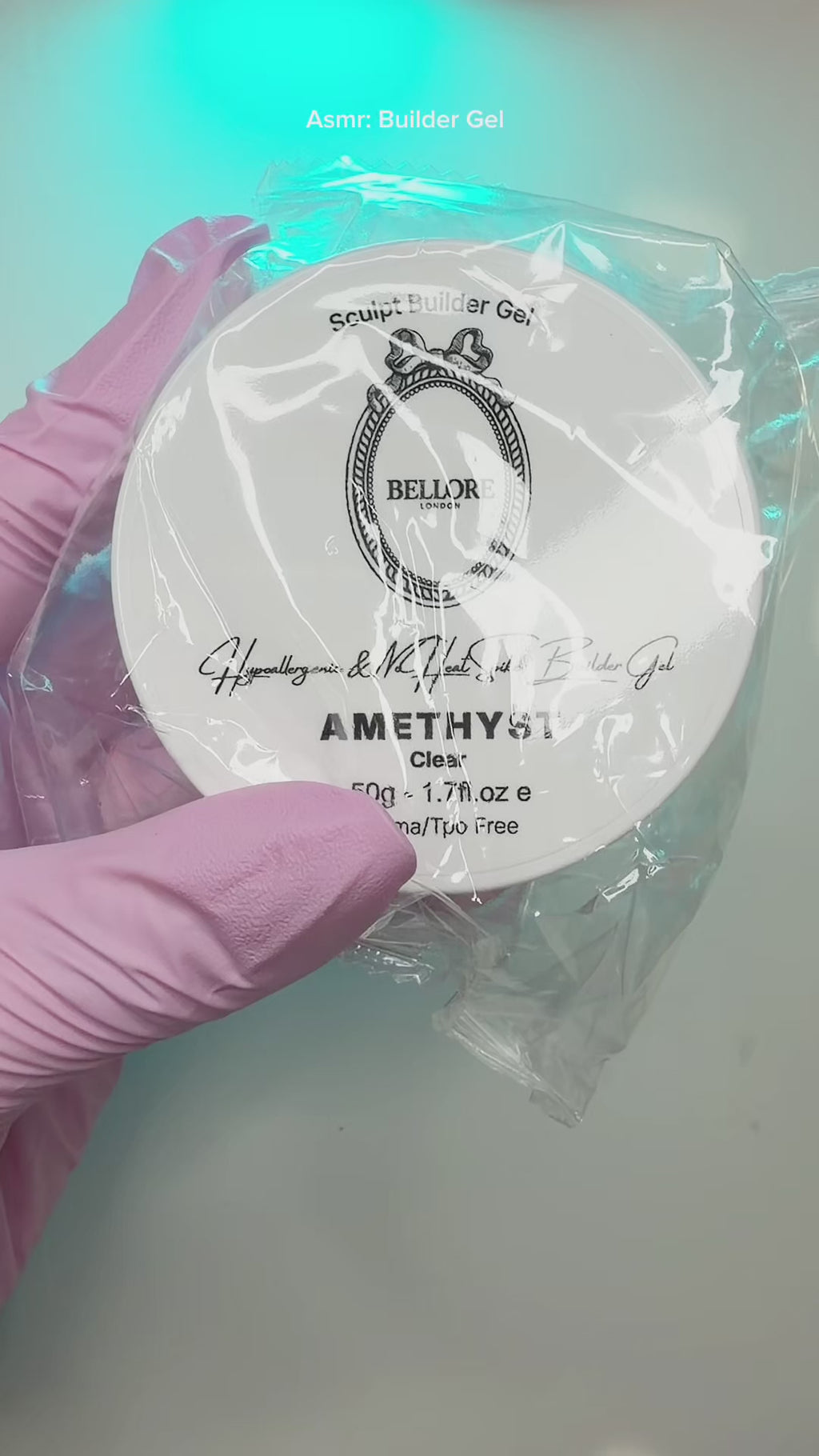 Amethyst Clear – Sculpt Builder Gel (50g)